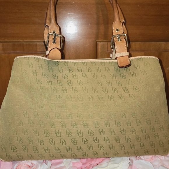 Dooney & Bourke Green Tote Bag - Picture 1 of 6